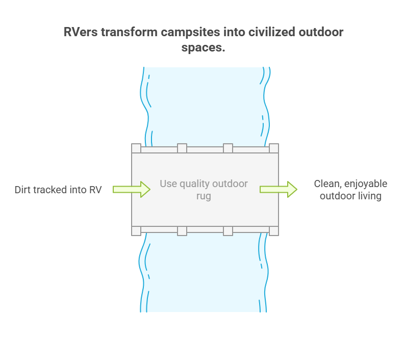 RVers Transform Campsites Into Civilized Outdoor Spaces